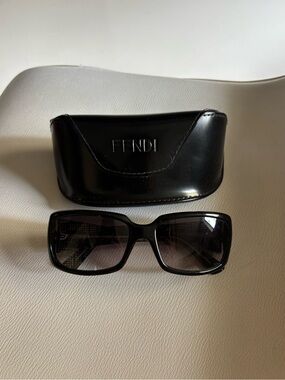 Fendi Women’s Black Square Frame Sunglasses